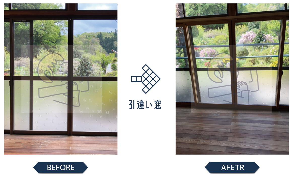 引違い窓